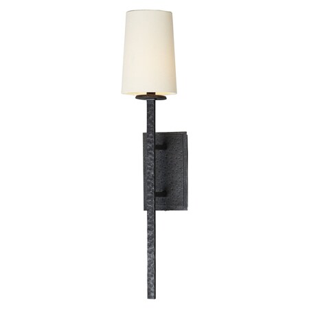 Maxim Anvil 1-Light Wall Scone W/Shade 30301NI/SHD309CV